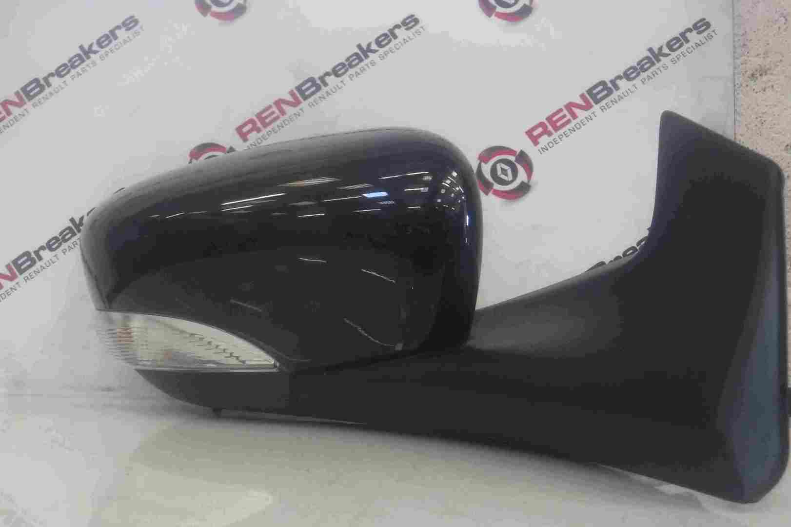 Renault Zoe 2012-2016 Drivers OS Wing Mirror Black TEGNE