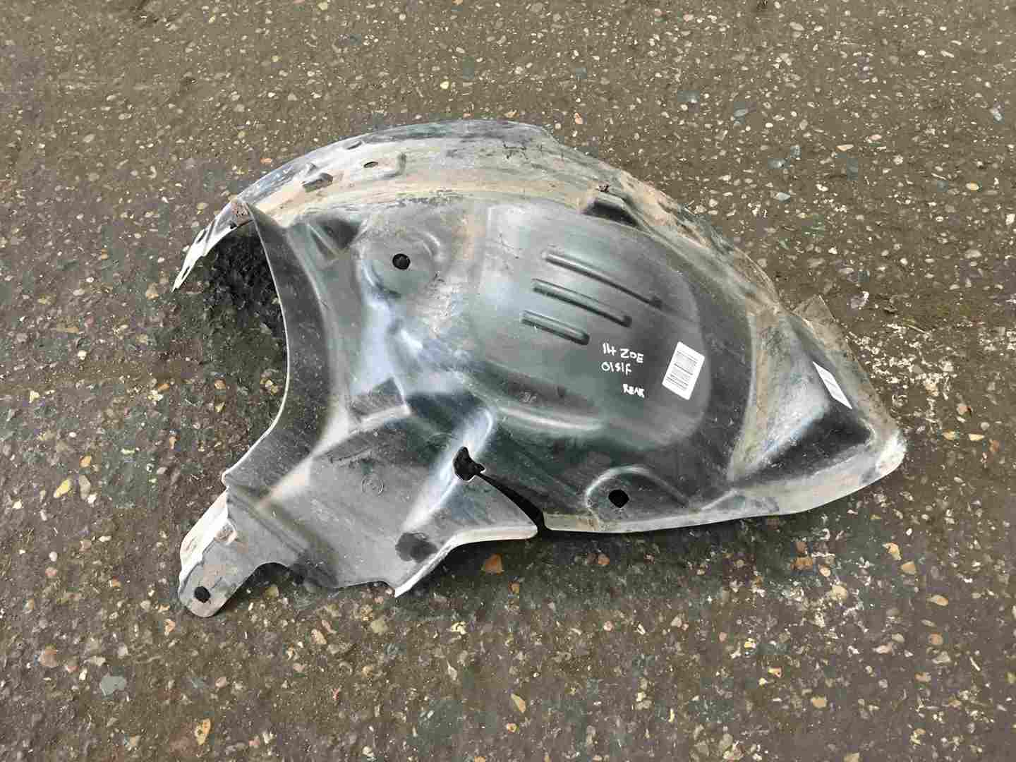 Renault Zoe 2012-2016 Drivers OSF Front Rear Part Arch Liner Splash Guard