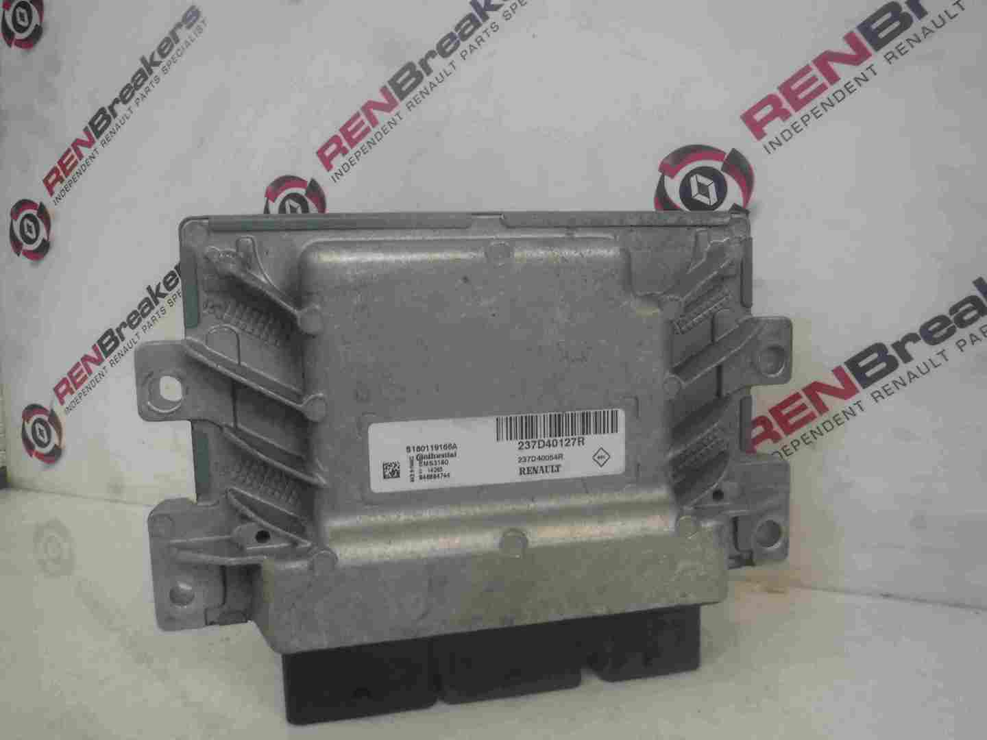 Renault Zoe 2012-2016 Engine Control Unit ECU Computer 237D40054R 237D40127R