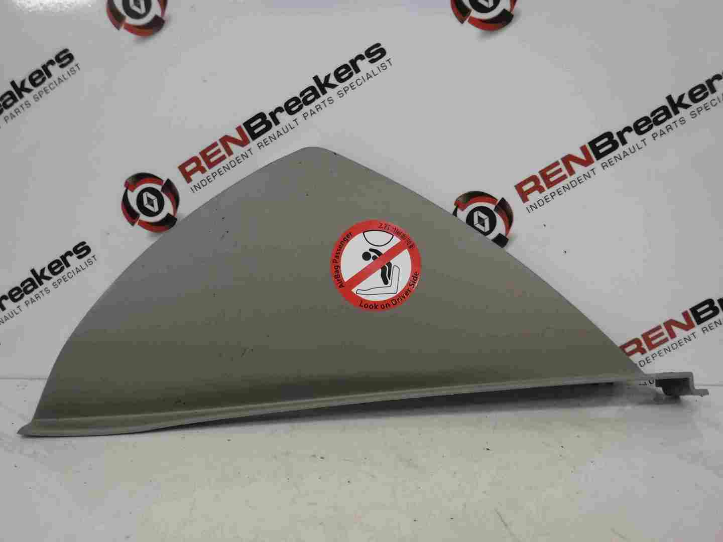 Renault Zoe 2012-2016 Passenger NS Dashboard End Cap Cover 689219063R