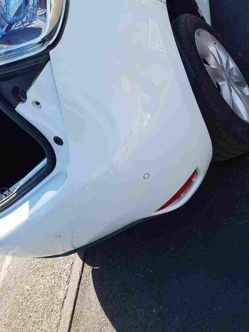 Thumb 4 Renault ZOE 2012-2016 Rear Bumper White Ov369 + Parking Sensors 
