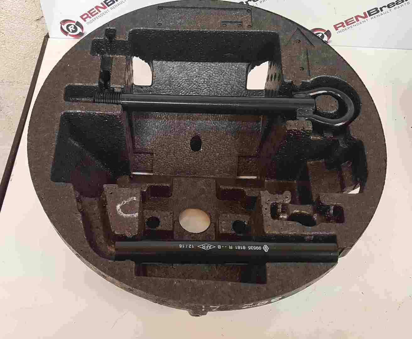 Renault Zoe 2012-2018 Spare Wheel Jack Foam Kit Tray Towing Eye 997500223R
