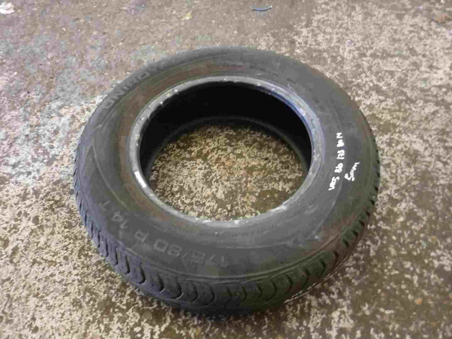 Part Worn Tyre 175 80 14 5mm Tread 4/5