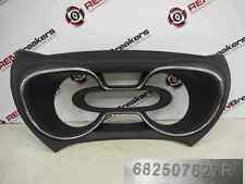 Renault Captur 2013-2015 Instrument Panel Dials Clocks Surround Trim 682507626R