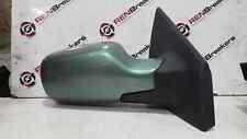 Renault Clio MK3 2005-2009 Drivers Os Wing Mirror Green Ted97