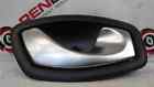 Renault Clio MK4 2013-2015 Drivers OSR Rear Interior Door Handle Silver