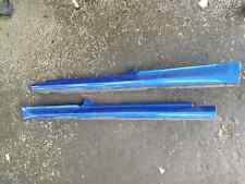 Renault Clio Sport 2005-2012 197 200 Side Skirts Pair Blue Ternc 3dr
