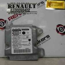 Renault Kangoo 1997-2007 Airbag ECU Module Computer 8200098402 600589600