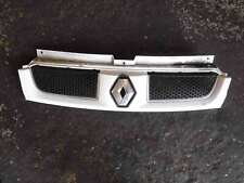 Renault Trafic 2001-2006 Front Bumper Grille Grill White 