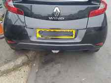 Renault Wind 2010-2013  Rear Bumper Black Nv676 676 
